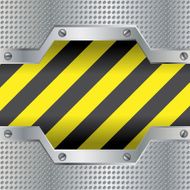 Background with danger colors