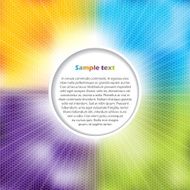 Advertising surface with glowing hexagon background N2