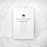 White paper textured for cover design