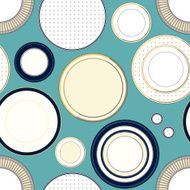 Seamless pattern with plates N2