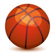 vector basket ball