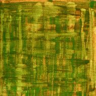 green brown yellow watercolor abstract with canvas texture