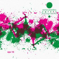 Artistic colorful abstract dirty ink template messy transparent