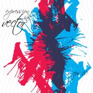 Colorful watercolor graffiti splash overlay elements expressive N12