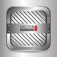 Metal design vector illustration
