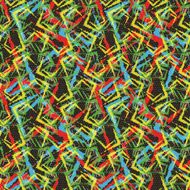 Textured ornament with colored random paint splashes N2