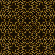 Orange black cross seamless background