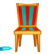 Watercolor modern chair