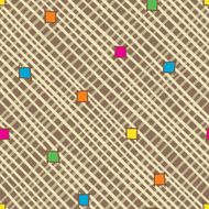 Seamless checkered pattern Vector illustration