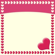 Valentine hearts background N432
