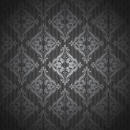 Damascus pattern Seamless vintage background Vector illustration N7