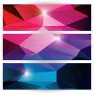Abstract geometric colorful background pattern design elements vector illustration N4