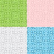 vector - set of geometric patterns for background