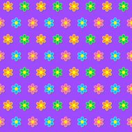 Seamless pattern Colorful flower background N2