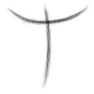 sketch alphabet T