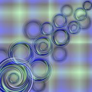 Abstract colorful swirl background