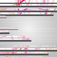 Abstract futuristic geometric shapes N14
