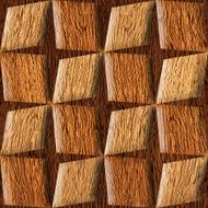 Abstract paneling pattern - seamless background wooden texture