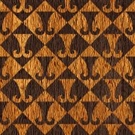 Abstract paneling pattern - seamless background hipster symbol N6