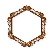 carved frame for picture or photo