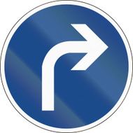 Turn Right Ahead