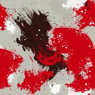 Abstract art grunge seamless pattern N3