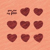 &#039;You are my Fav&#039; Happy Valentine&#039;s Day Sweet Card N2