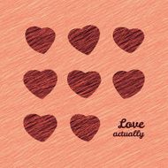 &#039;Love actually&#039; Happy Valentine&#039;s Day Greeting Postcard N2