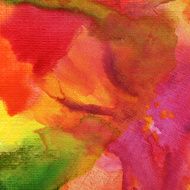Abstract watercolor painted background N18