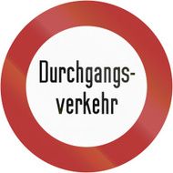 Durchgangsverkehr 1956