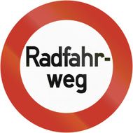 Radweg 1934