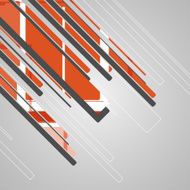 Abstract futuristic geometric shapes N17