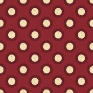 seamless scribble polka dots pattern N4