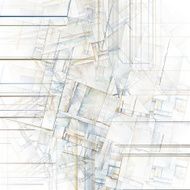 Abstract Art Reminiscent of City Blocks N2