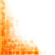 Orange boxes background