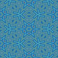 Wallpaper cubic floral seamless generated texture N4