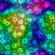 Neon shape symbols generated seamless texture N13