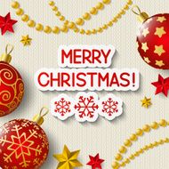 Xmas greeting card for Your design