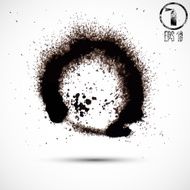 Vector watercolor stains