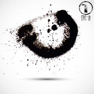 Vector watercolor stains N3