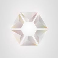 Abstract geometric crystal background N4