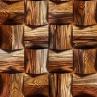 Wooden blocks stacked for seamless background N5