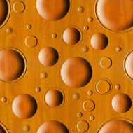 Bubble decorative wooden pattern for seamless background N2
