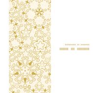 Vector abstract swirls old paper texture vertical frame seamless pattern