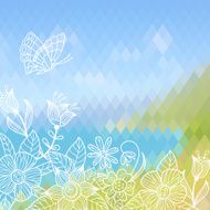 Vector Summer Background N8