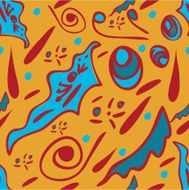 funny seamless pattern