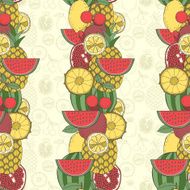 Seamless fruit pattern N7