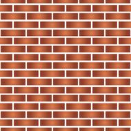 simple red and orange brick wall seamless pattern eps10