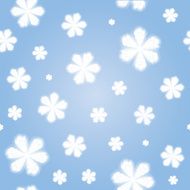 Falling snow seamless background