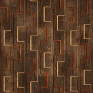 Decorative wooden pattern for seamless background N2